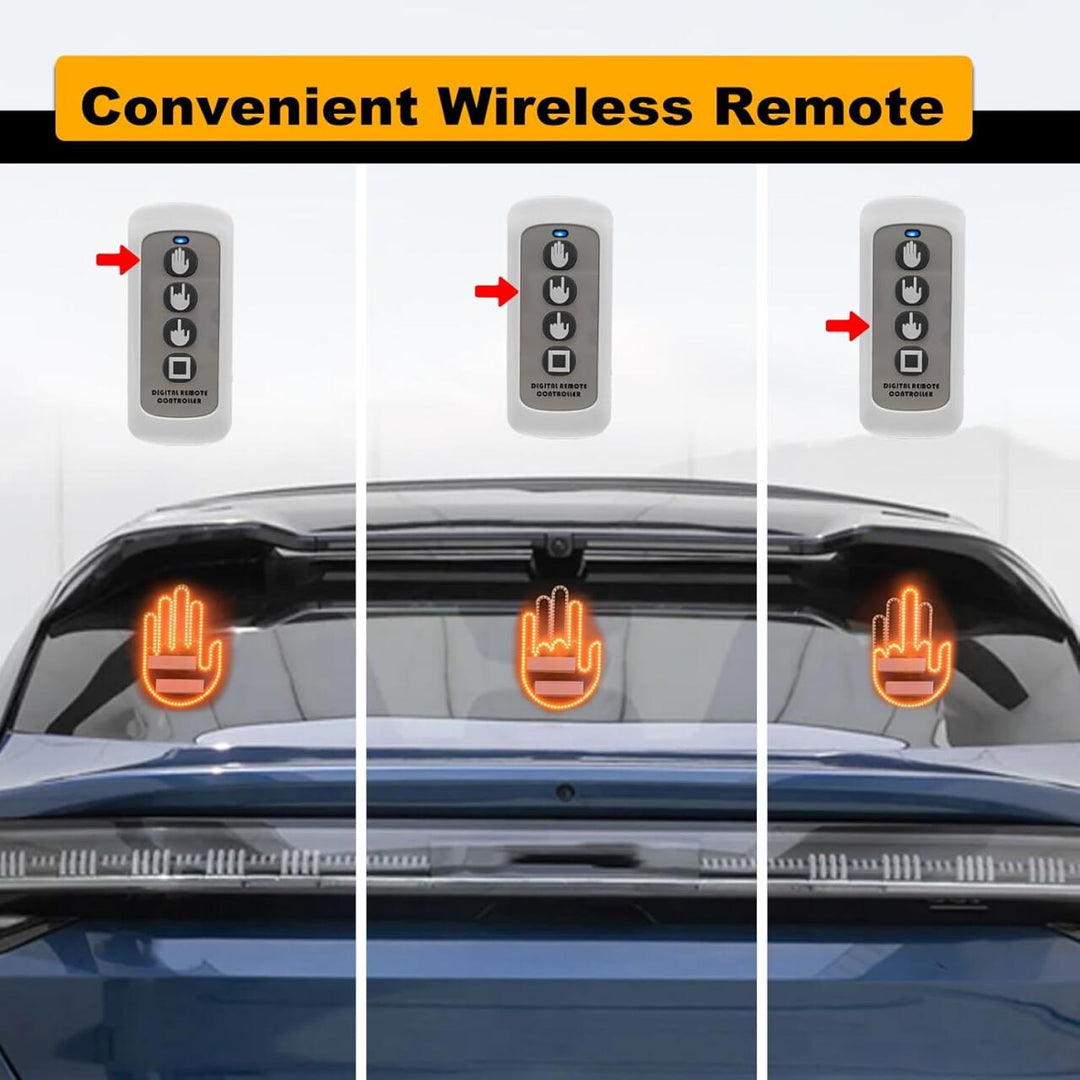 Luz LED de Gestos de Mão para Automóvel