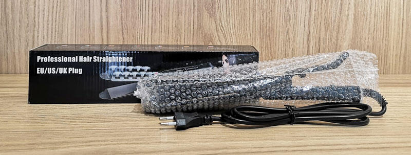 Placa de Alisamento de Cabelo com Vapor