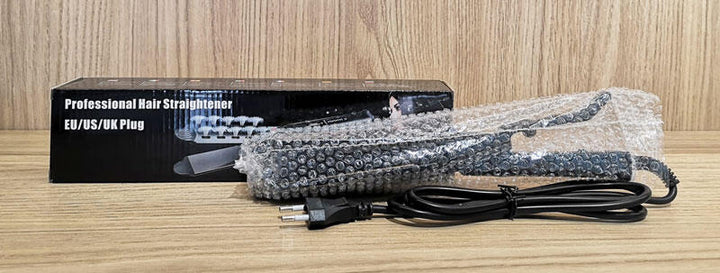 Placa de Alisamento de Cabelo com Vapor