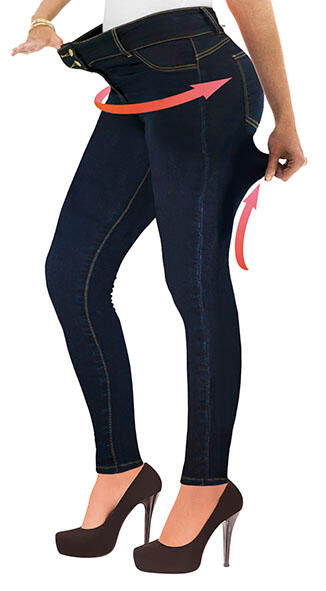 Leggings Efeito Jeans – Fantastic Fit - Tamanho Único