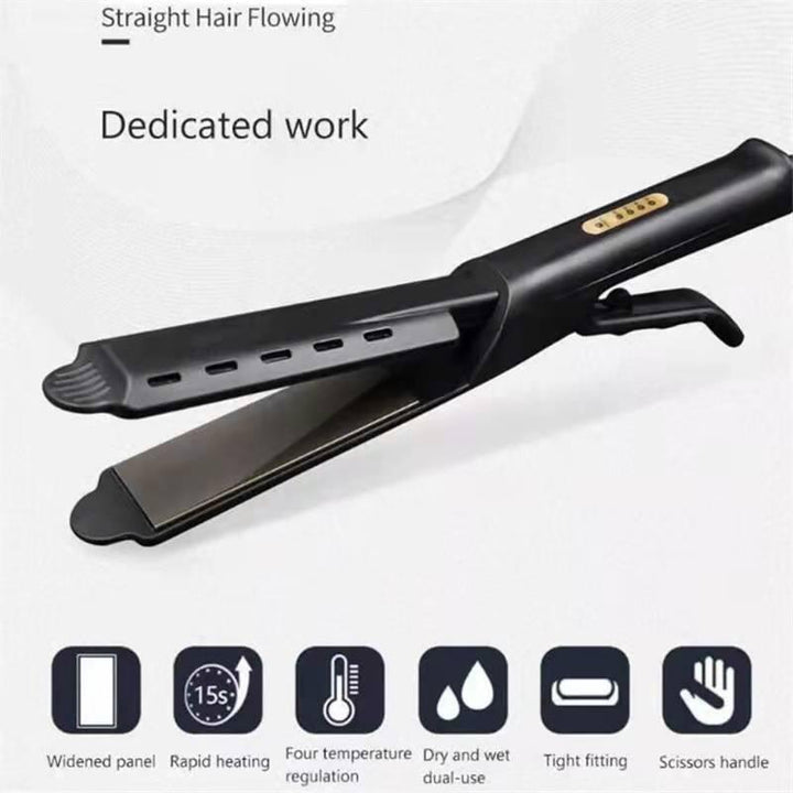 Placa de Alisamento de Cabelo com Vapor