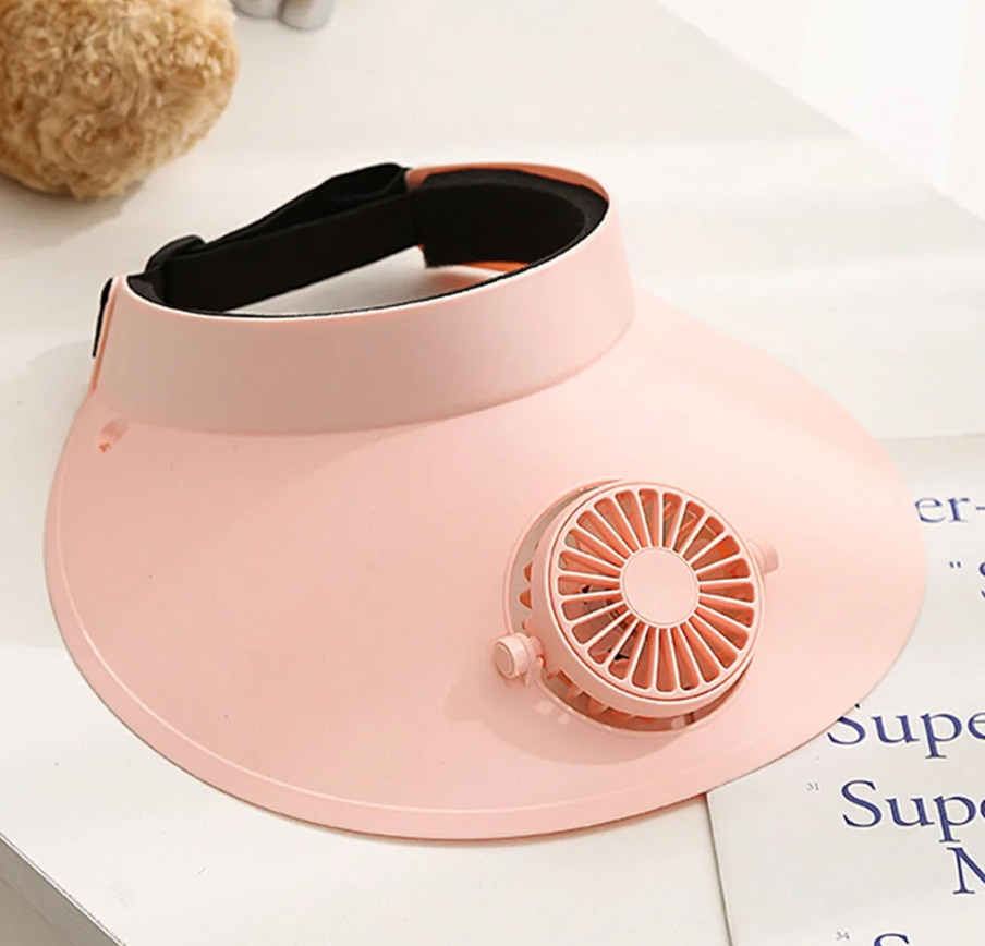 Gorro com Ventoinha 360° – Refresca-te com Estilo
