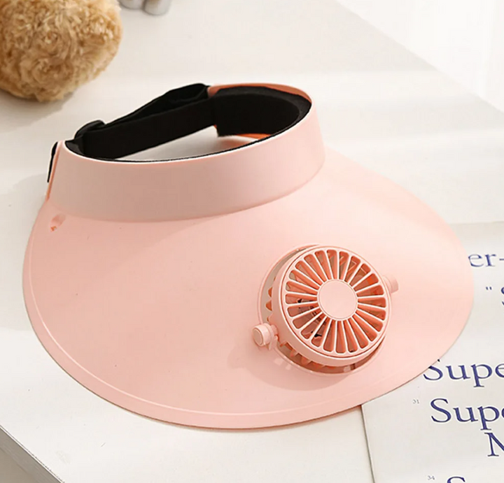 Gorro com Ventoinha 360° – Refresca-te com Estilo