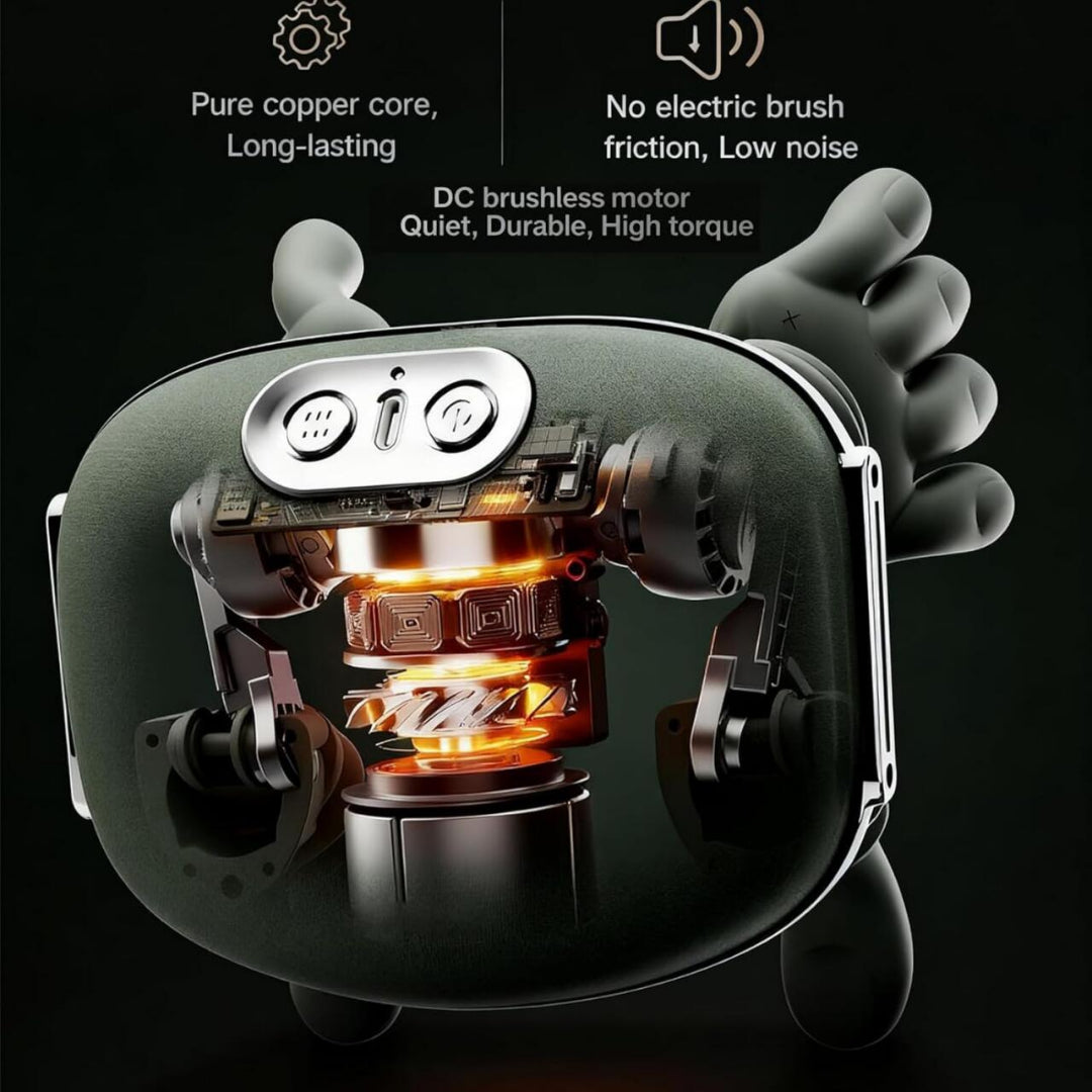 Massajador Térmico Biónico para Pescoço e Costas – Portátil e Sem Fios