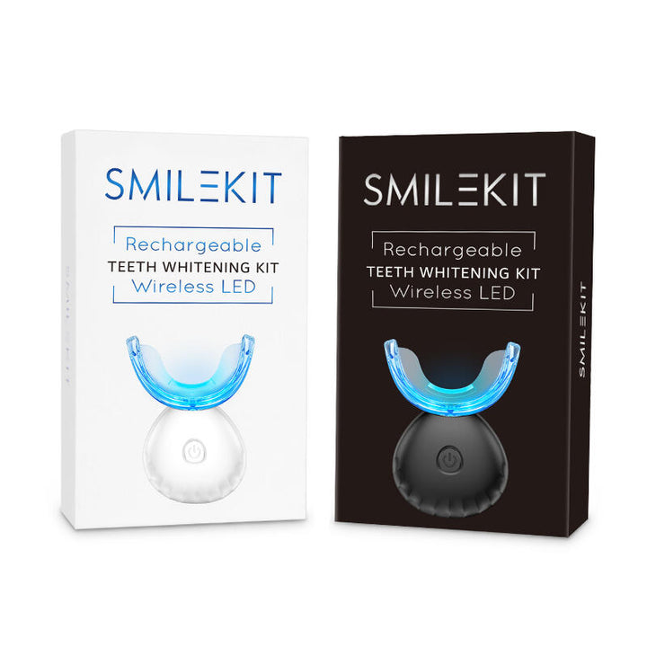 Kit Branqueador Dentário LED Recarregável – Sorriso Radiante em Casa!