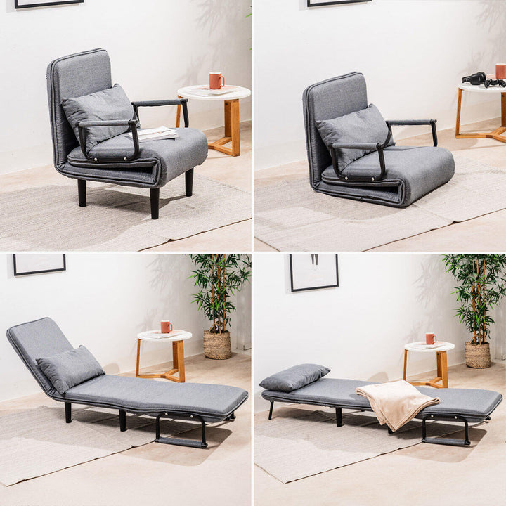 Sofá Cama Convertivel Individual 4 em 1 Softfa InnovaGoods