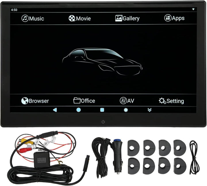 Ecrã de 7” com CarPlay & Android Auto – Sistema Multimédia para Carros