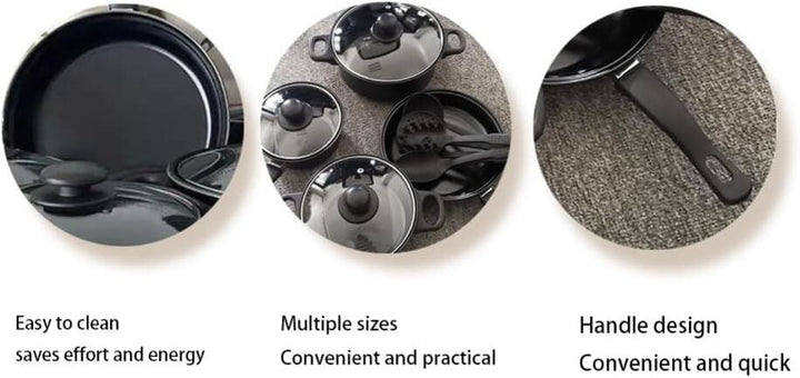 Conjunto Completo de Utensílios de Cozinha em Silicone Antiaderente