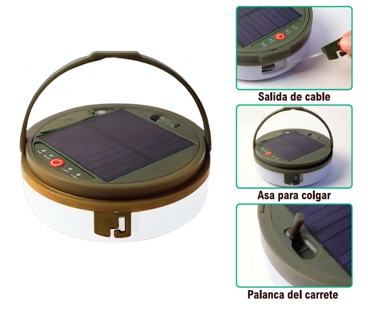 Tira de LED Recarrregável e Retrátil