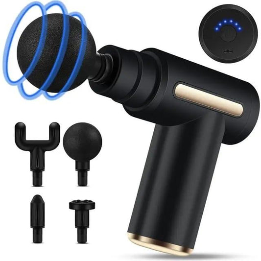 Mini Pistola de Massagem – Alívio Muscular Sempre à Mão