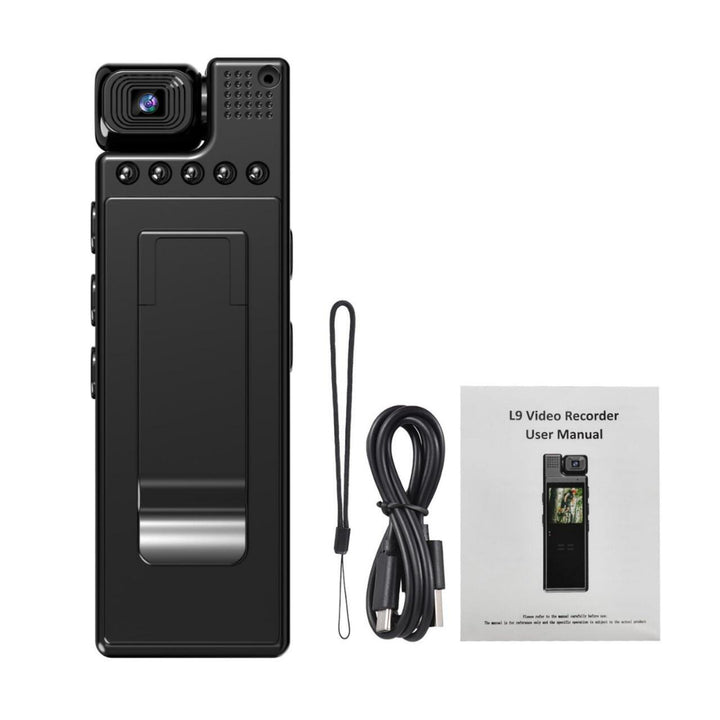 Mini Câmara Corporal – Gravação Discreta e Segurança em Qualquer Momento