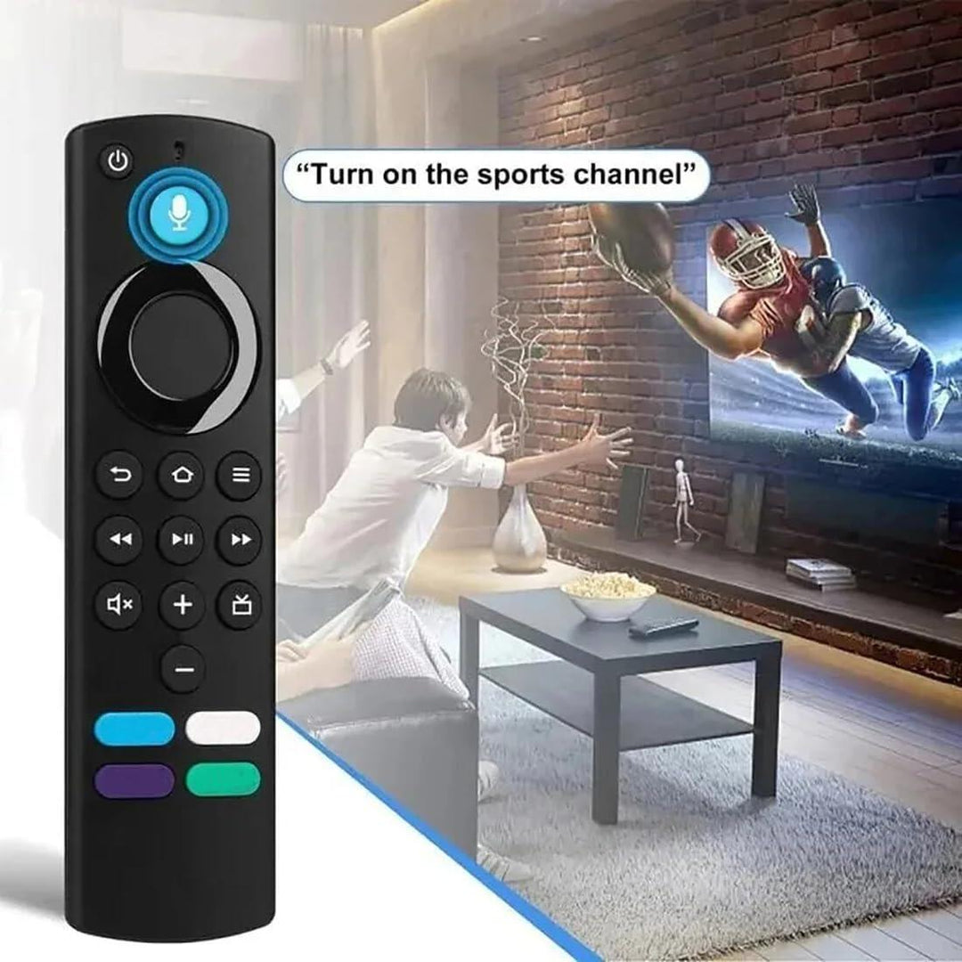 Comando à Distância com Controlo por Voz – Compatível com Amazon Fire TV Stick