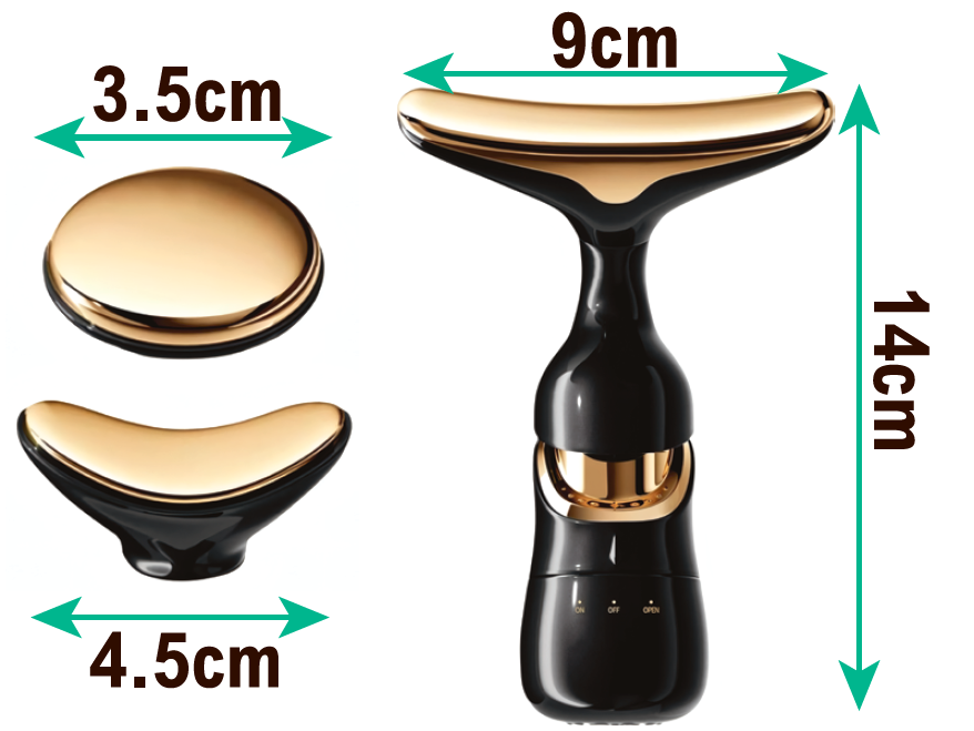 Massajador Facial 3 em 1