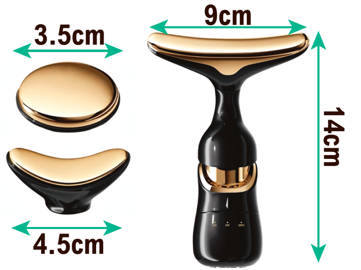 Massajador Facial 3 em 1