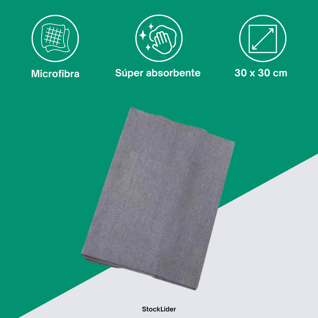 Pano de microfibra (4 unid.)