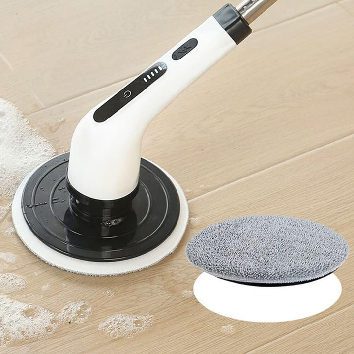 Escova Elétrica de Limpeza Giratória Sem Fios com 9 Cabeças – Casa, Casa de Banho e Automóvel