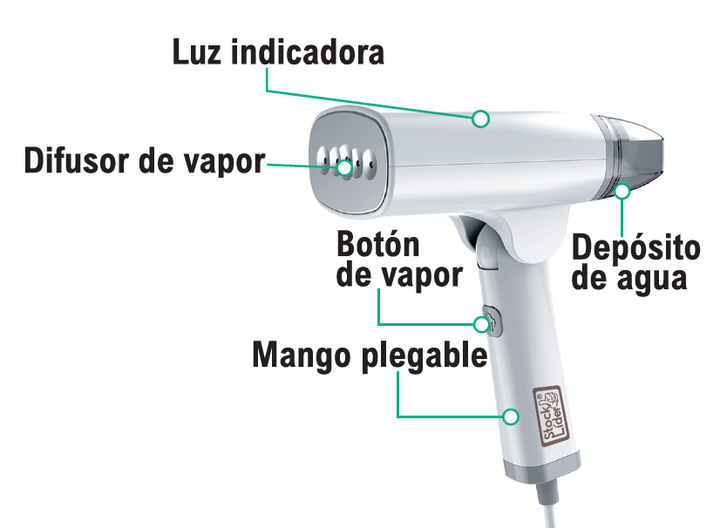 Ferro a Vapor Vertical