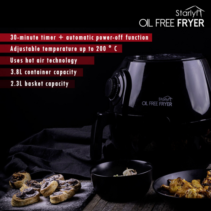 Oil Free AirFryer 3,8L