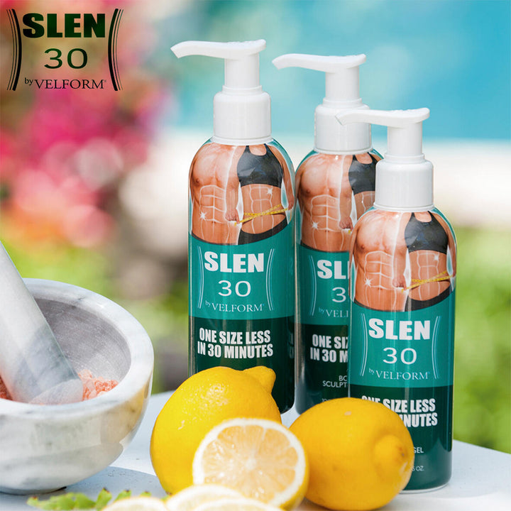 Gel Adelgaçante Slen 30 - Reduz a gordura e a celulite com crioterapia!