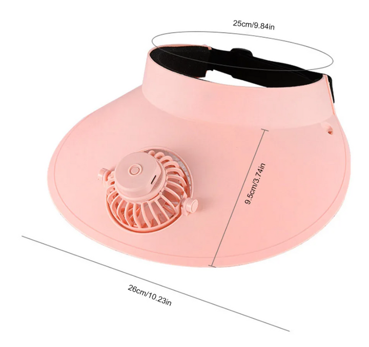 Gorro com Ventoinha 360° – Refresca-te com Estilo