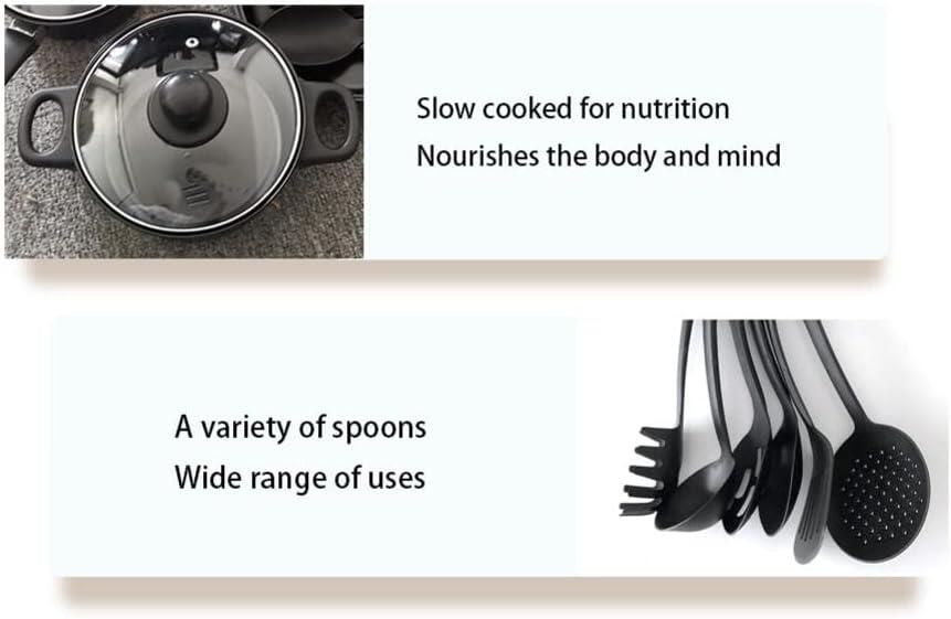 Conjunto Completo de Utensílios de Cozinha em Silicone Antiaderente
