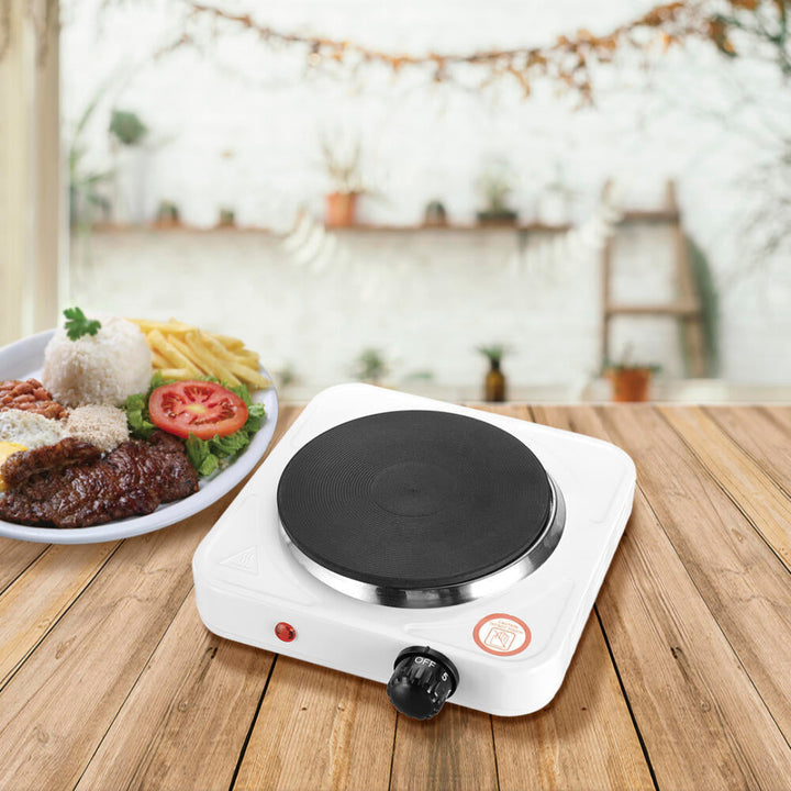 Fogão Elétrico Portátil de 1 Placa – 1500W (18,5 cm)