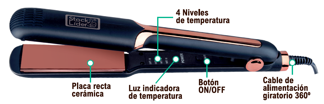 Prancha de Cabelo Profissional