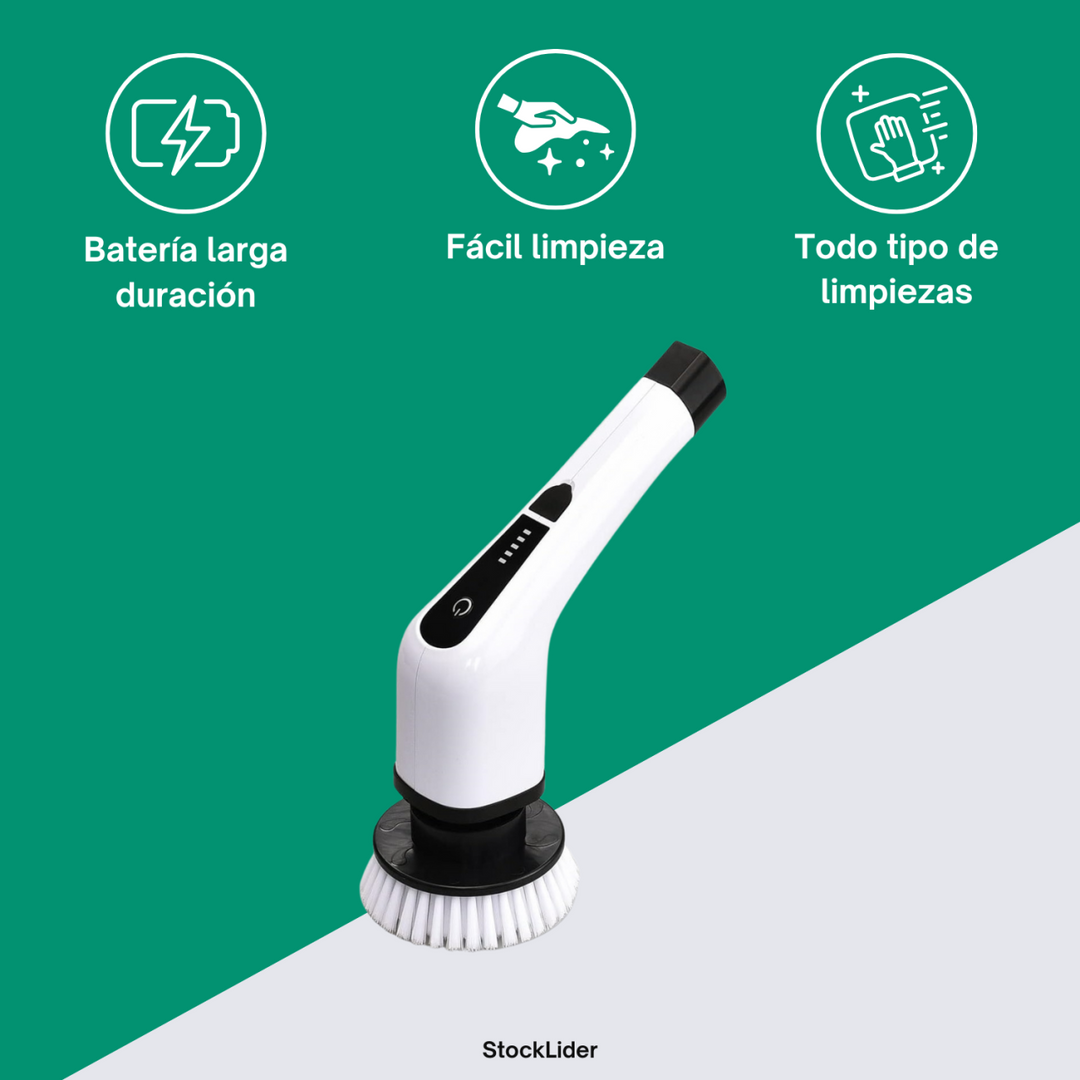 Escova Elétrica de Limpeza 9 em 1