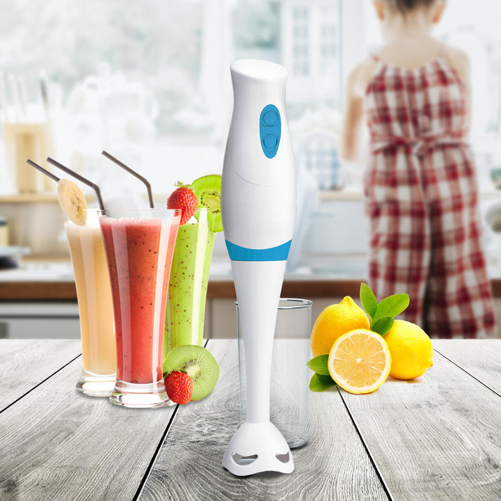 Varinha Mágica 300 W | 2 Velocidades, Lâmina 4 Folhas + Copo 600 ml