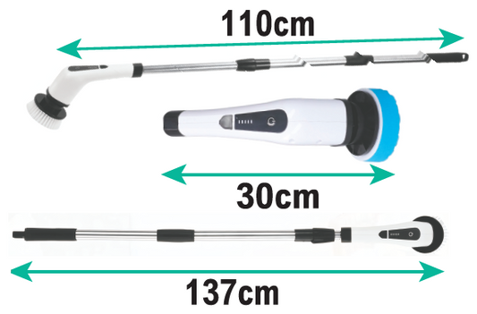 Escova Elétrica de Limpeza 9 em 1