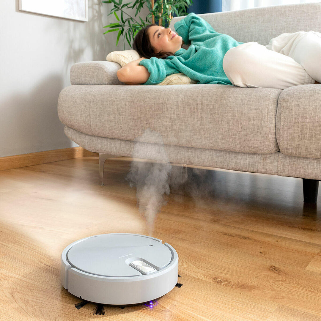 Robot Aspirador Recarregável 5 em 1 Varob