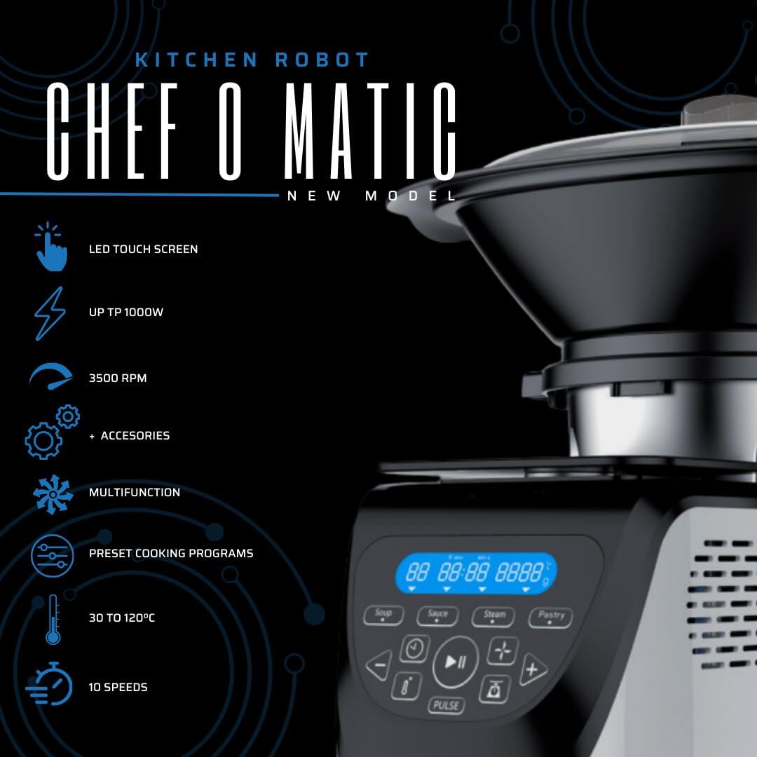Robot de Cozinha Multifuncional Chef O Matic