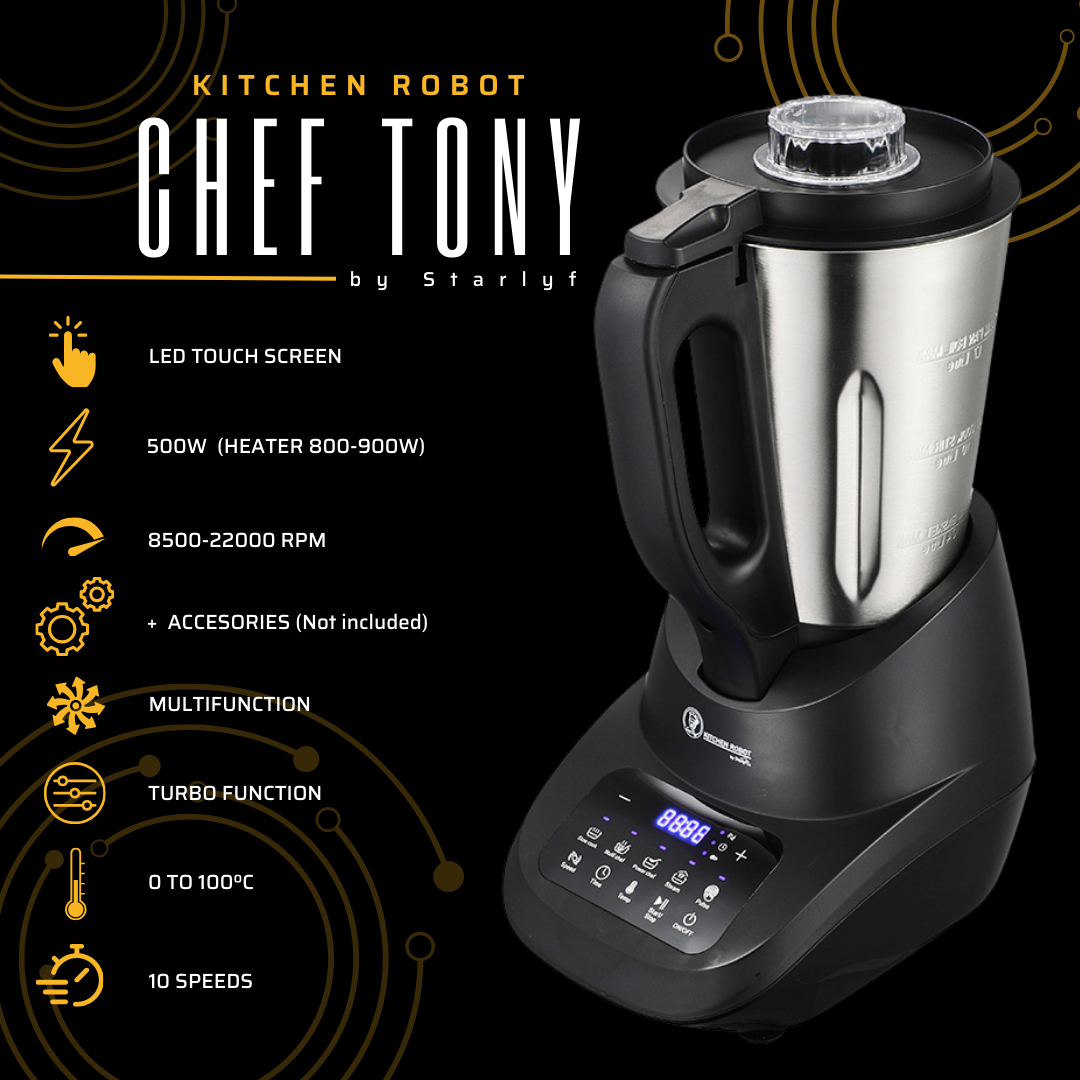 Chef Tony Kitchen Robot by Starlyf