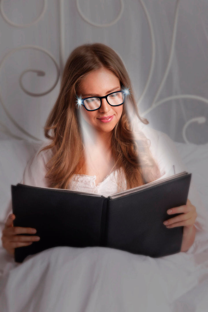 Óculos de Leitura Multifocais com Luz LED
