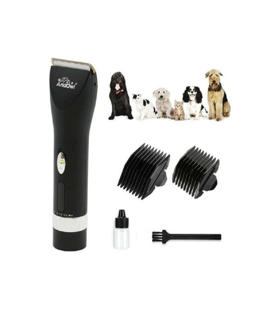Tosquiadora Recarrregável para Animais Q-T180 (Cães e Gatos)
