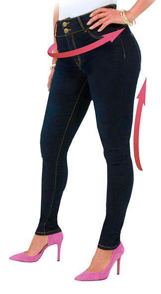 Leggings Efeito Jeans – Fantastic Fit - Tamanho Único