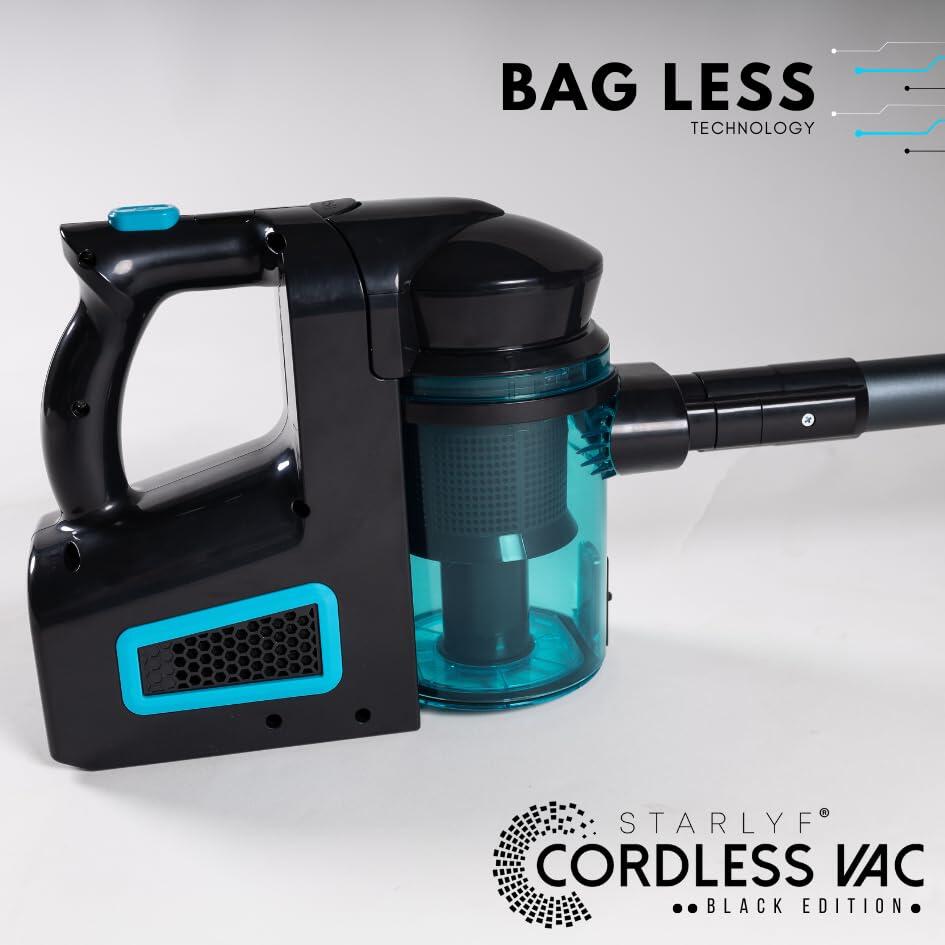 Aspirador Sem Fios Cordless Vac Deluxe – Leve, Potente e Versátil para Todas as Superfícies