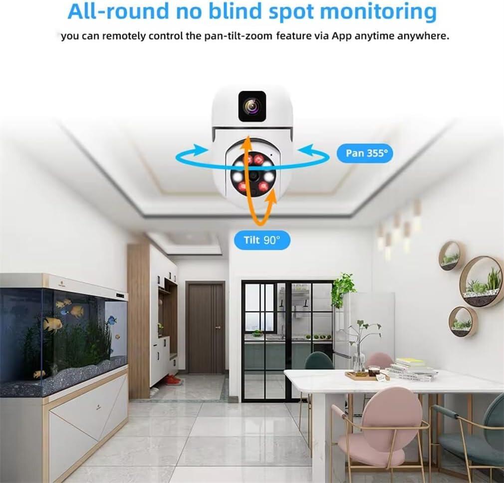 Câmara Inteligente para Interiores 1080P – Segurança e Monitorização em Tempo Real