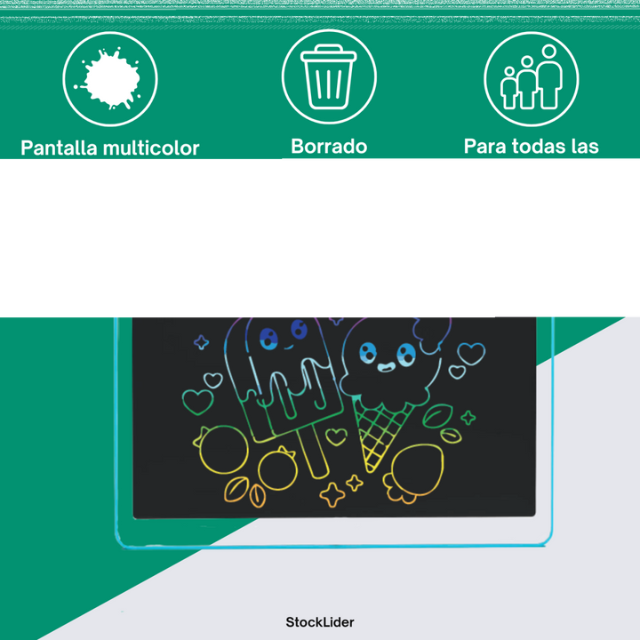 Tablet Mágico LCD 15’’ – Desenha, Aprende e Cria sem Limites