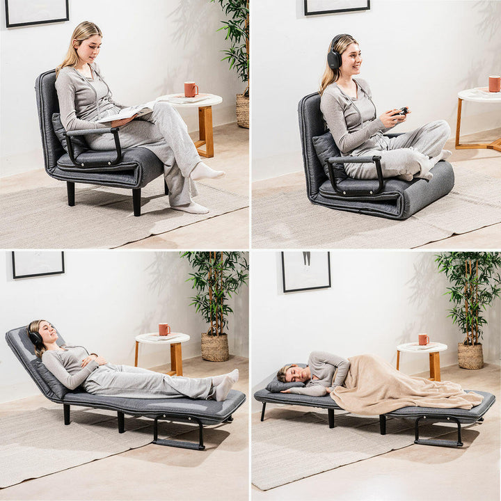 Sofá Cama Convertivel Individual 4 em 1 Softfa InnovaGoods