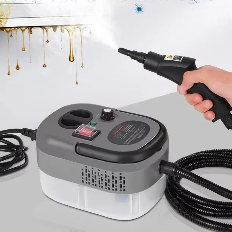 Limpador a Vapor Portátil 2500W – Potência Profissional sem Químicos