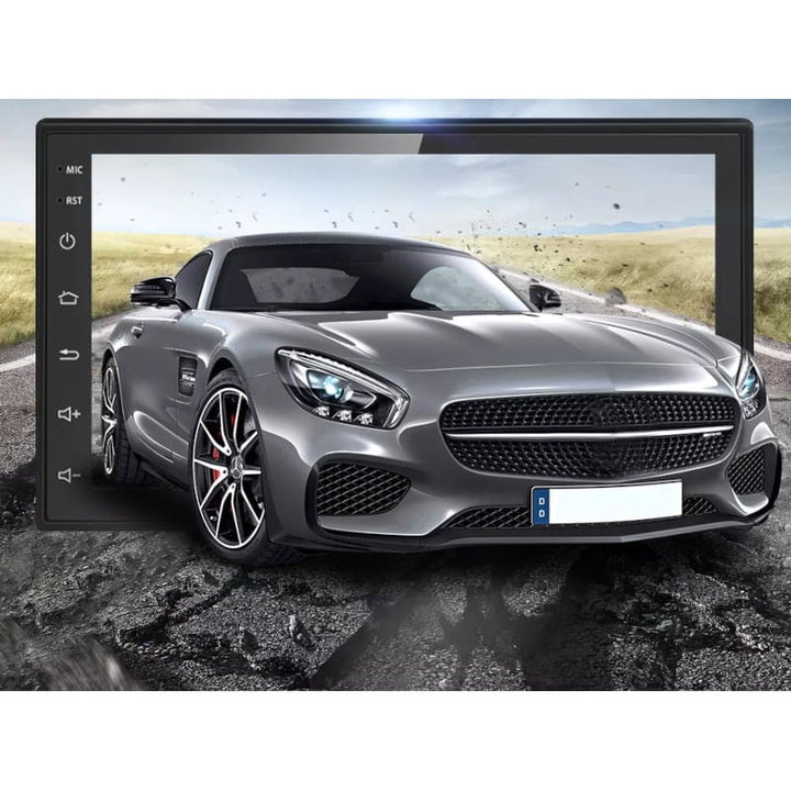 Auto-Rádio 2 DIN TS7-7 1GB/32GB Mirrorlink Android Negro