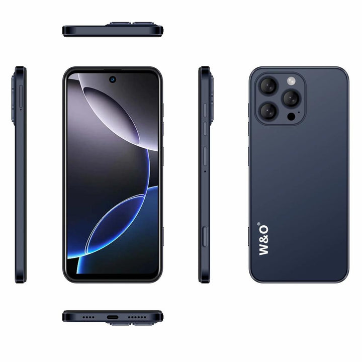 Telemóvel X16 4G Android 14 8GB RAM 128GB
