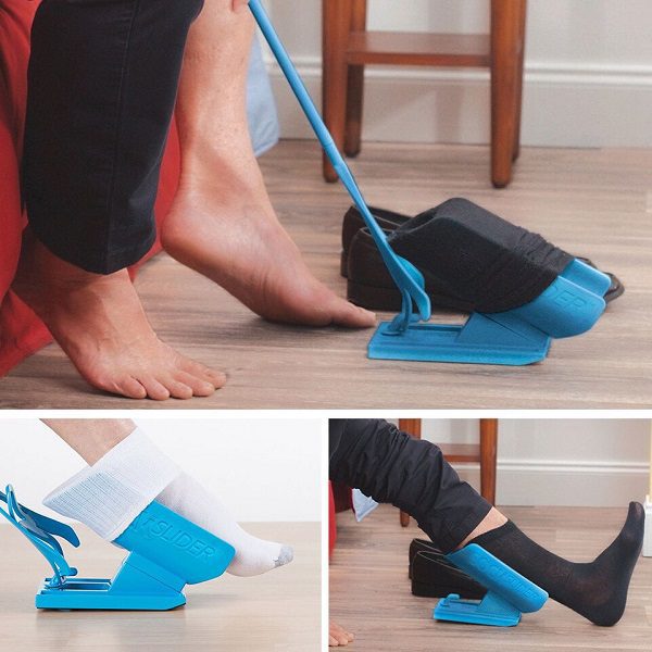 Calçadeira para meias e sapatos Sock Slider