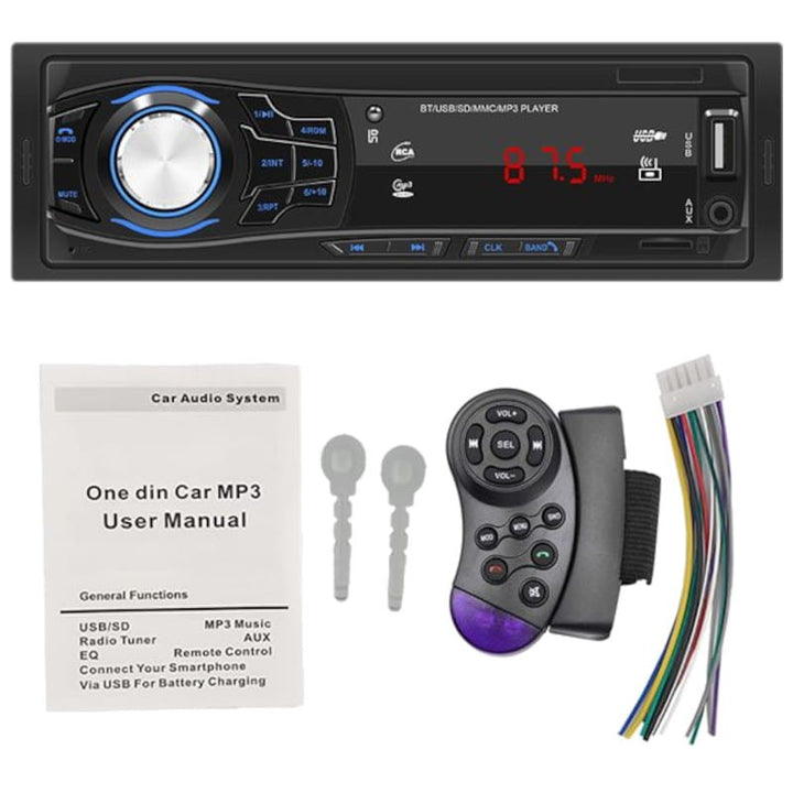 Auto-Rádio 1 DIN SWM 1428 USB Preto
