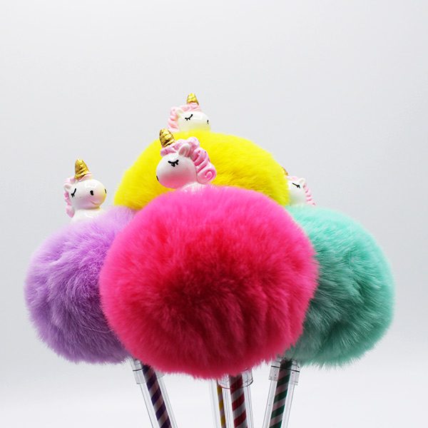 Caneta pom-pom