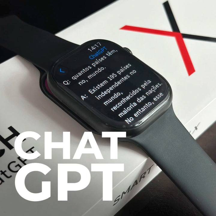 Smartwatch W10 - Chat GPT em português