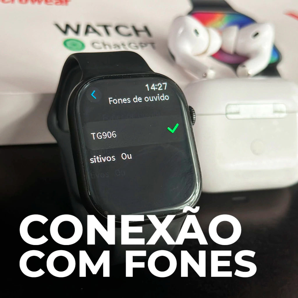 Smartwatch W10 - Chat GPT em português