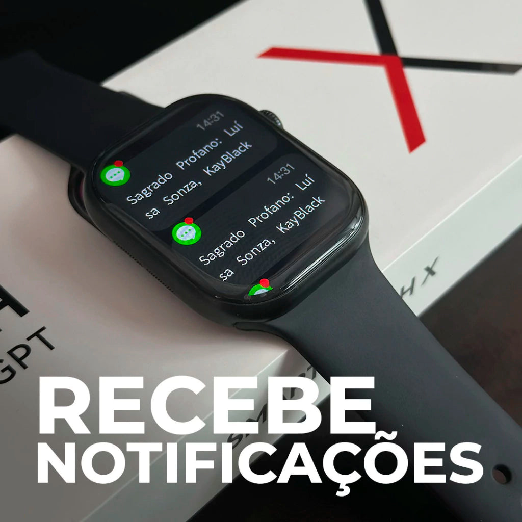 Smartwatch W10 - Chat GPT em português