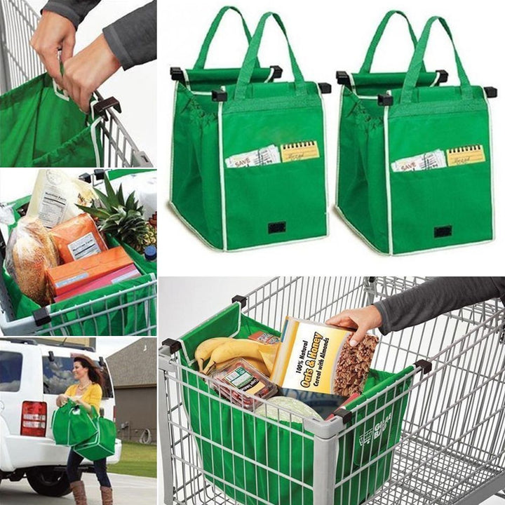 SACOS DE COMPRAS ORGANIZADORES PARA CARRO (Pack 2)